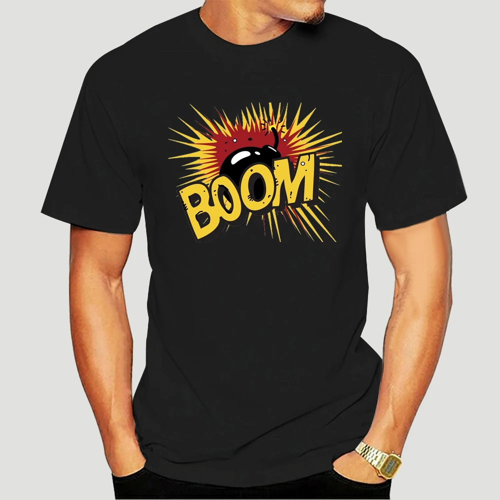 BOOM - Explosion Bomb Fire Fireworks Novelty Themed Womens T-Shirt-0950D
BOOM - Explosion Bomb Fire Fireworks Novelty Themed Womens T-Shirt-0950D