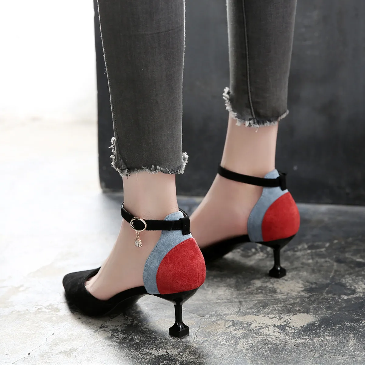 Bimolter Women High Heel Shoes patchwork colorful Pumps Lady Sexy Pointed Toe Wedding Shoes Pumps Handmade Sheepsude Shoes
Bimolter Women High Heel Shoes patchwork colorful Pumps Lady Sexy Pointed Toe Wedding Shoes Pumps Handmade Sheepsude Shoes