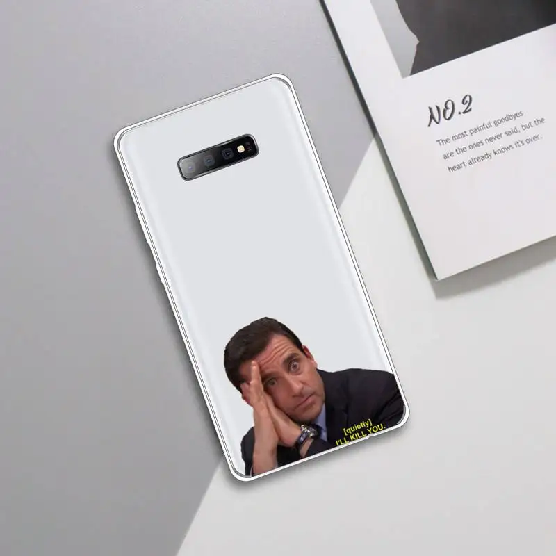 Michael Scott The Office clear Phone Case Transparent For Samsung Galaxy S A 5 7 8 9 2015 20 edge plus 10 e lite 2019
Michael Scott The Office clear Phone Case Transparent For Samsung Galaxy S A 5 7 8 9 2015 20 edge plus 10 e lite 2019
