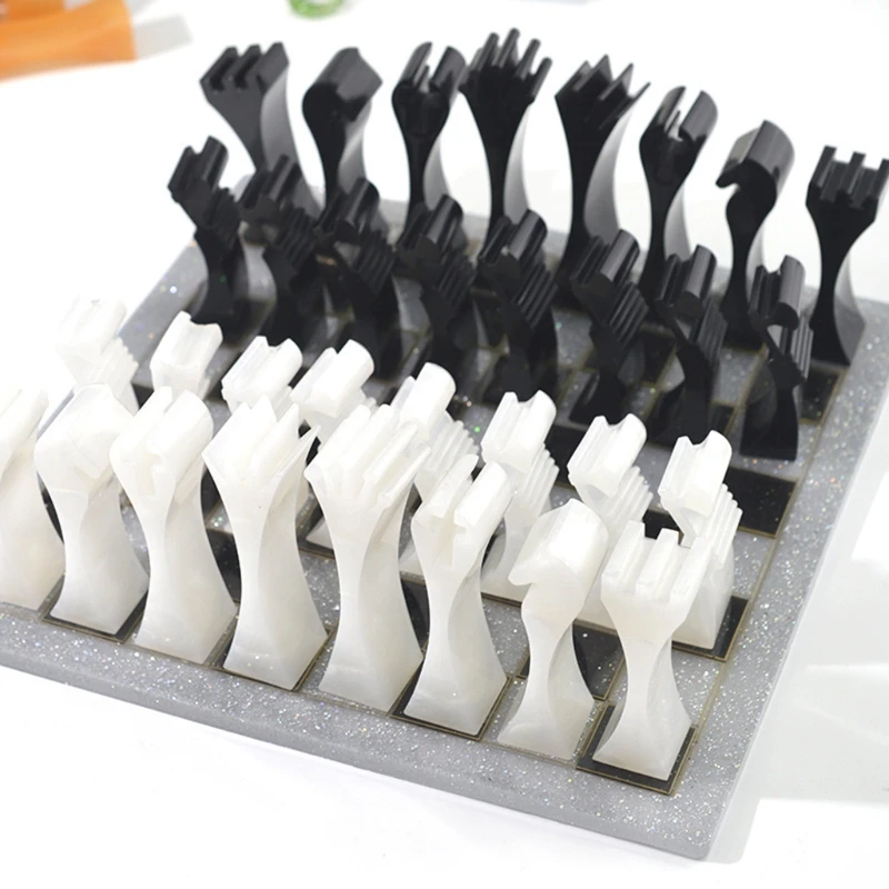 2021 New 2Pcs 3D Chess Pieces Resin Casting Molds Kit 3D Chess Checker Epoxy Mold Resin
2021 New 2Pcs 3D Chess Pieces Resin Casting Molds Kit 3D Chess Checker Epoxy Mold Resin