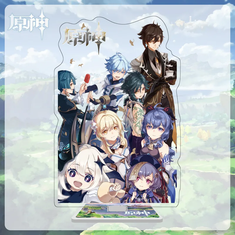Anime Figure Genshin Impact Zhongli Diluc Venti Klee Keqing Qiqi Acrylic Stand Model Plate Desk Decor Standing Sign Fans Gifts
Anime Figure Genshin Impact Zhongli Diluc Venti Klee Keqing Qiqi Acrylic Stand Model Plate Desk Decor Standing Sign Fans Gifts