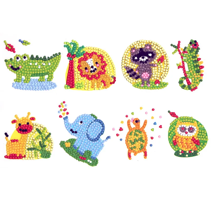 5D DIY Diamond Painting Kits for Kids Animal Pattern Easy to DIY Creative Diamond Dotz Mosaic Sticker Craft Paint By Number
5D DIY Diamond Painting Kits for Kids Animal Pattern Easy to DIY Creative Diamond Dotz Mosaic Sticker Craft Paint By Number