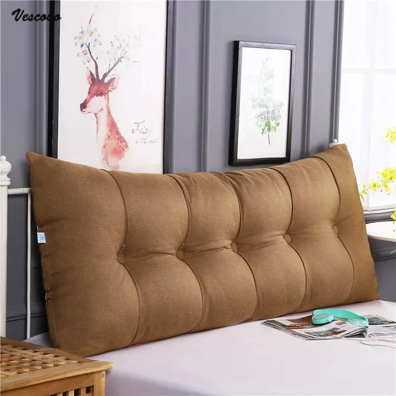 Quality Washable Korean Large Backrest 180cm King Size Bed Cushion Long Reading Pillow
Quality Washable Korean Large Backrest 180cm King Size Bed Cushion Long Reading Pillow