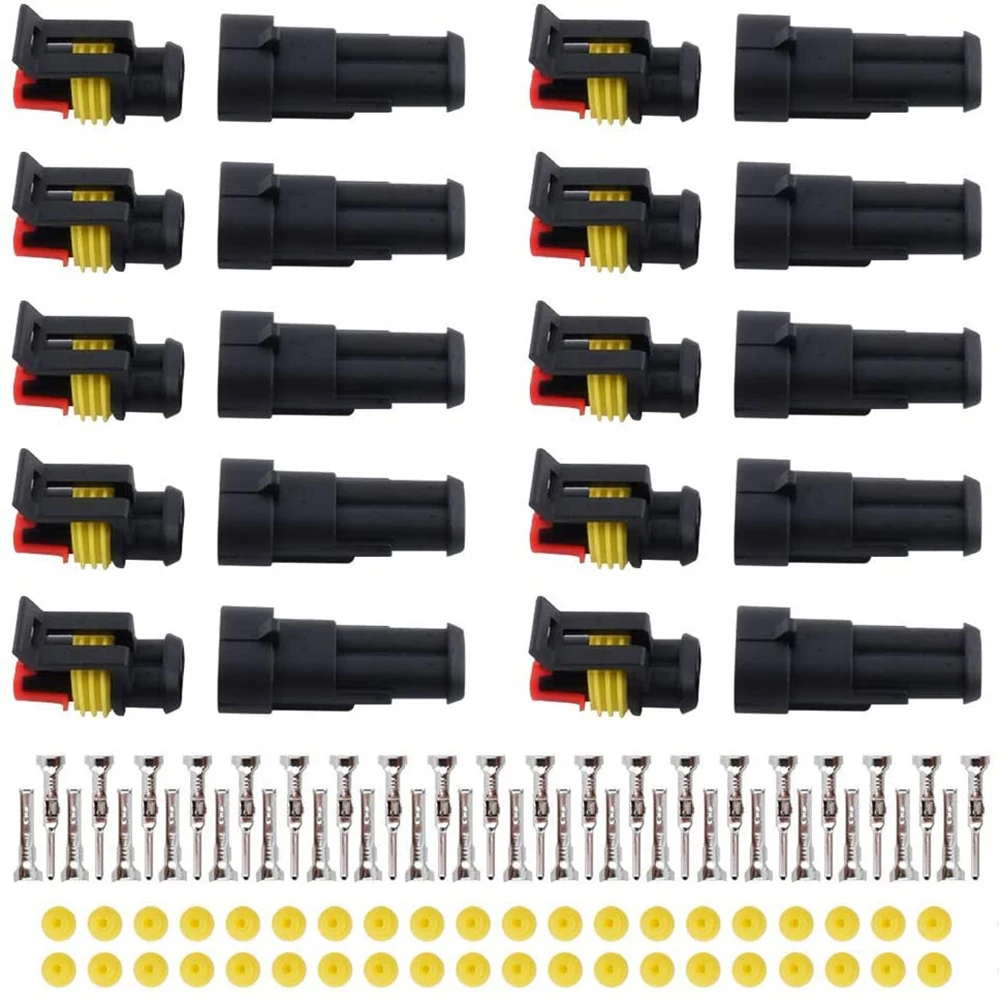 5 Kit bag 1 pin/2 pin/3 pin/4 pin/5 pin/6 pin waterproof electrical connector 1.5 mm series terminal waterproof
5 Kit bag 1 pin/2 pin/3 pin/4 pin/5 pin/6 pin waterproof electrical connector 1.5 mm series terminal waterproof