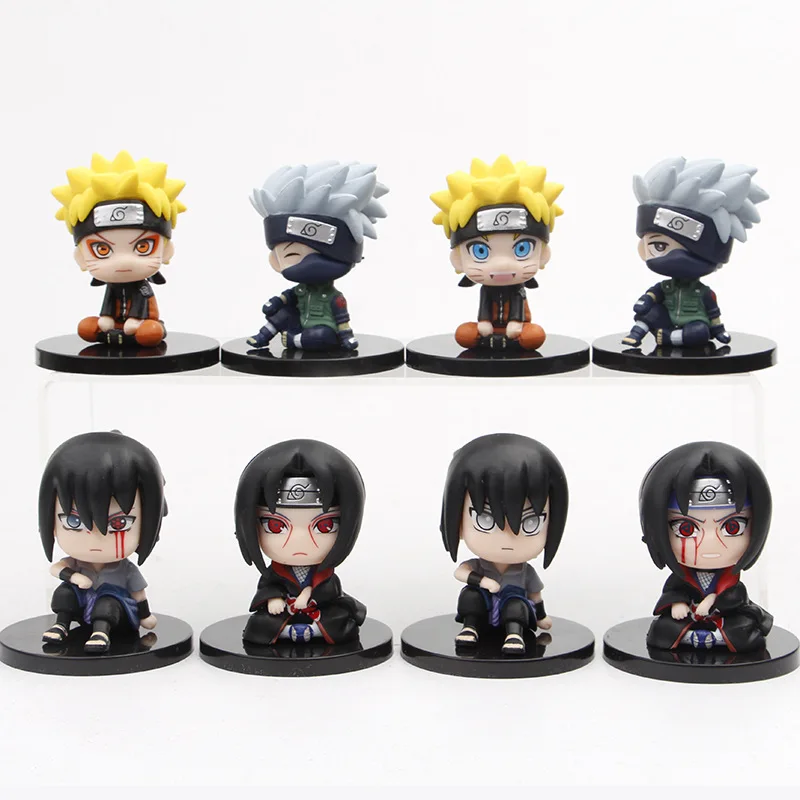 4Pcs/set Anime Naruto Figure 6cm Uzumaki Naruto Uchiha Sasuke Itachi Kakashi Cute Toys Q Figurals Car decoration Model
4Pcs/set Anime Naruto Figure 6cm Uzumaki Naruto Uchiha Sasuke Itachi Kakashi Cute Toys Q Figurals Car decoration Model
