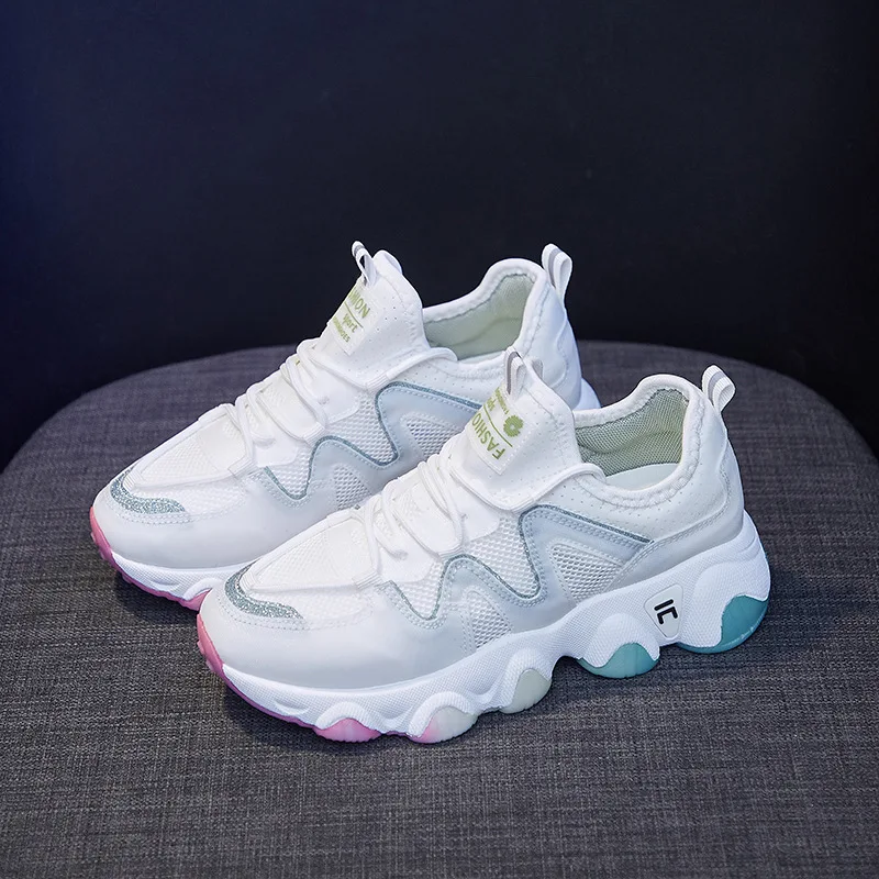 Air Mesh Flying Net Casual Shoes Female New Breathable Women Shoes Woman Autumn Lace Up Ins Student Thick Bottom Platform Shoes
Air Mesh Flying Net Casual Shoes Female New Breathable Women Shoes Woman Autumn Lace Up Ins Student Thick Bottom Platform Shoes