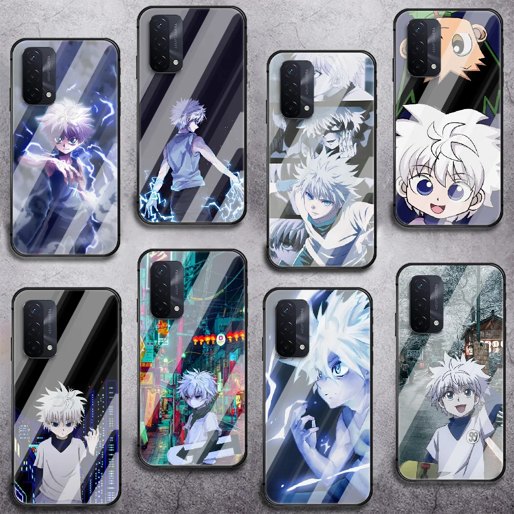 Hunter×Hunter Killua Zoldyck Phone Tempered Glass Case Cover For oppo realme find reno a c x3 gt 53 5 6 7 11 Pro 5g Cover 3D
Hunter×Hunter Killua Zoldyck Phone Tempered Glass Case Cover For oppo realme find reno a c x3 gt 53 5 6 7 11 Pro 5g Cover 3D
