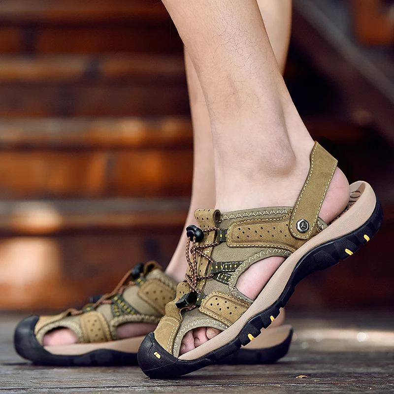 Sandalia Masculina Couro Summer Shoes Men Beach Sandals Man 2019 Sandalias Cuero Hombre Deportivas Roman Piel Leather
Sandalia Masculina Couro Summer Shoes Men Beach Sandals Man 2019 Sandalias Cuero Hombre Deportivas Roman Piel Leather