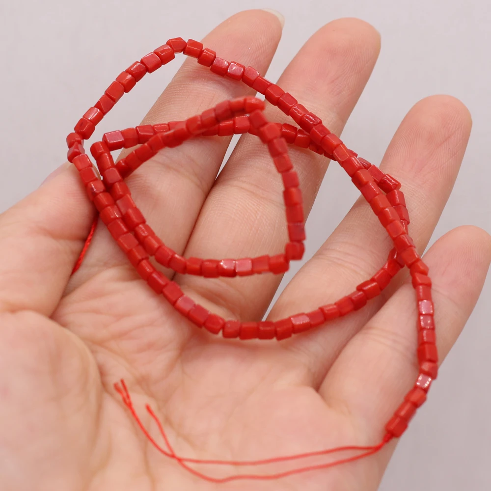 New Beads Fashion Red Irregular Square Coral Beaded for Jewelry Making Charm DIY Necklace Bracelet Accessories Gift 2.5x2.5mm
New Beads Fashion Red Irregular Square Coral Beaded for Jewelry Making Charm DIY Necklace Bracelet Accessories Gift 2.5x2.5mm