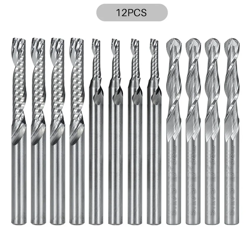 12 шт./компл. Single-край спираль фрезы концевой фрезы прочный Вольфрам Сталь нить инструмент для токарного станка
12 шт./компл. Single-край спираль фрезы концевой фрезы прочный Вольфрам Сталь нить инструмент для токарного станка