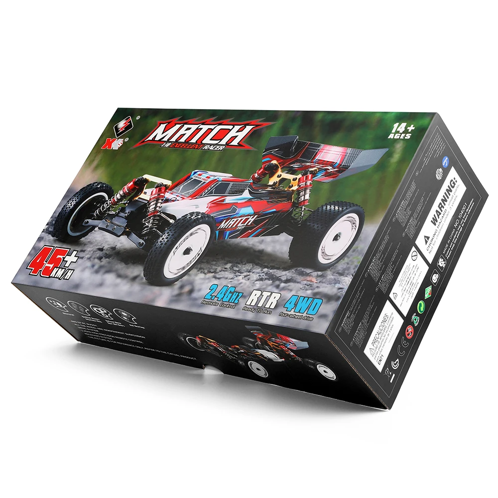 4WD High Speed Electric Buggy 1/10 Scale 2.4G Remote Control Truck RC Racing Car Off Road Vehicle Kids Toy Gift
4WD High Speed Electric Buggy 1/10 Scale 2.4G Remote Control Truck RC Racing Car Off Road Vehicle Kids Toy Gift