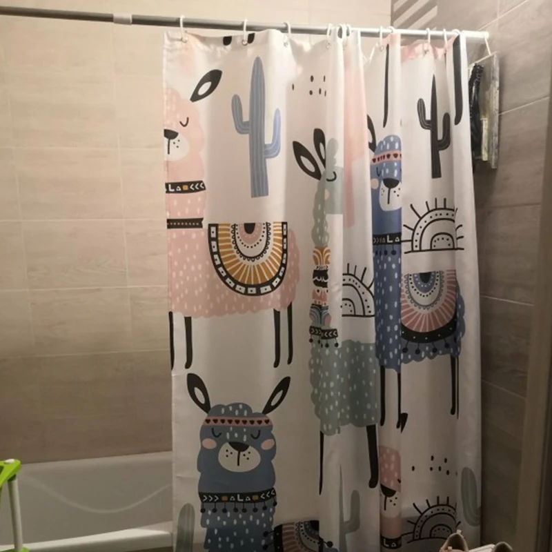 Bath Curtain Waterproof Shower Curtains Polyester Cartoon Bath Sn Printed Curtain for Bathroom Home Decor
Bath Curtain Waterproof Shower Curtains Polyester Cartoon Bath Sn Printed Curtain for Bathroom Home Decor