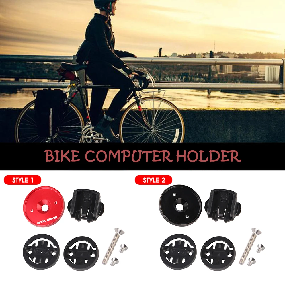 Bike Computer Holder Mount for Cateye, Garmin, Bryton on Headset, with 1 Top Cap and 3 Holders
Bike Computer Holder Mount for Cateye, Garmin, Bryton on Headset, with 1 Top Cap and 3 Holders