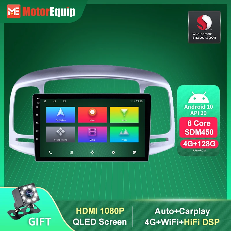 DSP Android 10.0 Auto Car Radio For Hyundai Accent 3 2006-2011 Multimedia Player Stereo Video GPS Navigation BT Carplay 4G WiFi
DSP Android 10.0 Auto Car Radio For Hyundai Accent 3 2006-2011 Multimedia Player Stereo Video GPS Navigation BT Carplay 4G WiFi