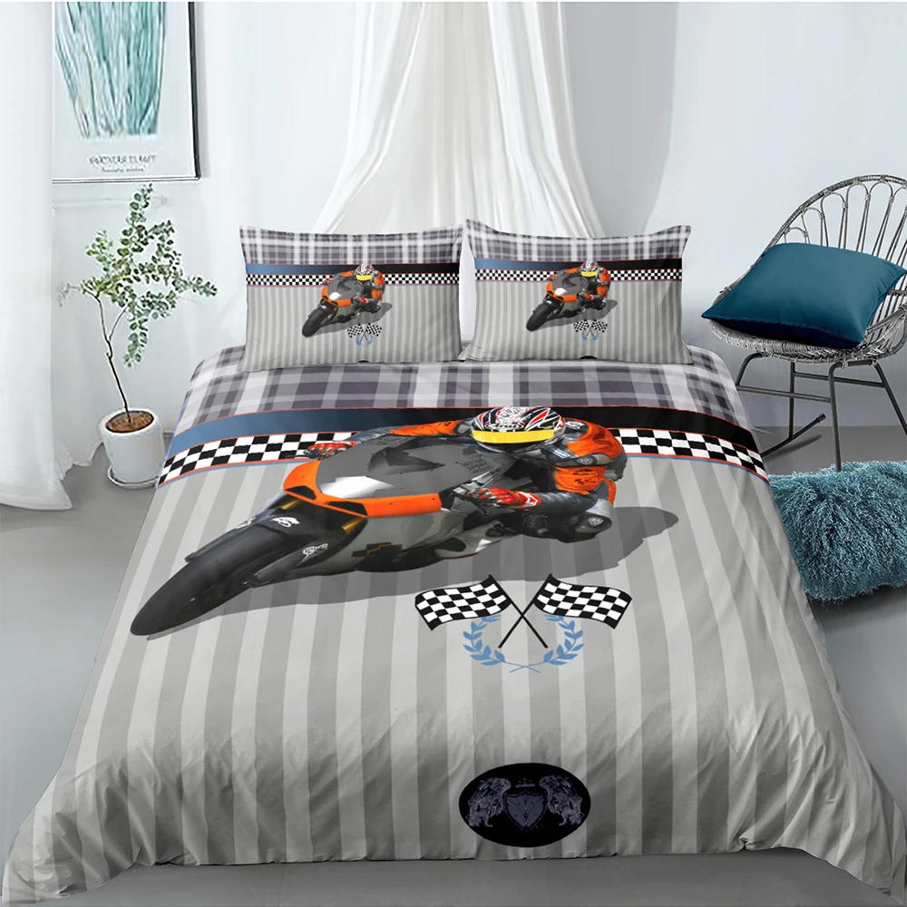 Motorcycle Track Bedding Set King Fashionable Cool 3D Duvet Cover Motorcyclist Queen Twin Full Single Double High End Bed Set
Motorcycle Track Bedding Set King Fashionable Cool 3D Duvet Cover Motorcyclist Queen Twin Full Single Double High End Bed Set