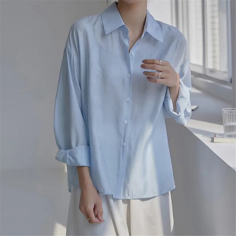 HziriP Women Vintage New Arrival Gentle Plus Size 2021 Streetwear Elegance Brief Chic Casual Solid Sweet Shirts Korean Blouses
HziriP Women Vintage New Arrival Gentle Plus Size 2021 Streetwear Elegance Brief Chic Casual Solid Sweet Shirts Korean Blouses