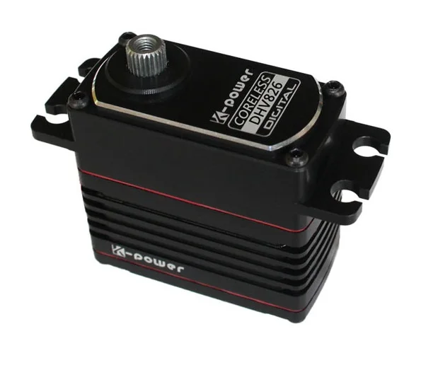 K-power DHV826 25KG high torque full CNC case coreless digital servo for 1 / 8 rc racing car
K-power DHV826 25KG high torque full CNC case coreless digital servo for 1 / 8 rc racing car