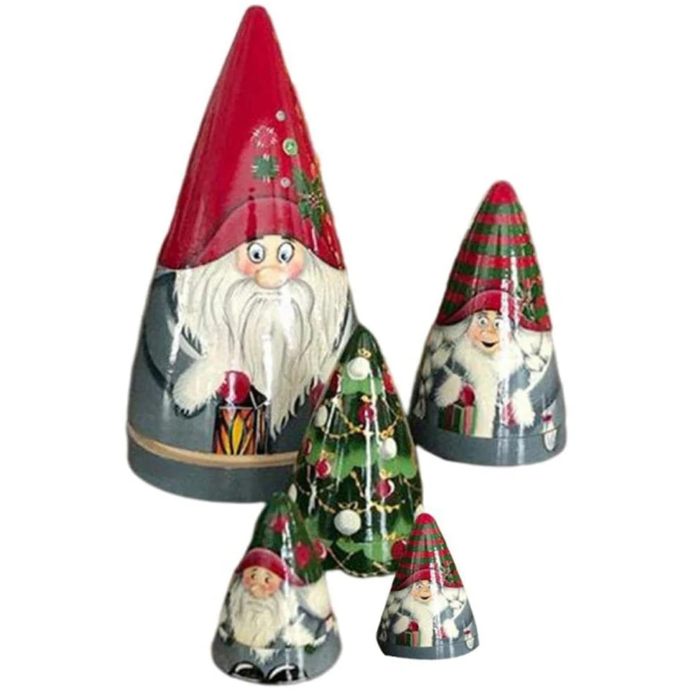 Wooden Nesting Dolls For Home Elk Christmas Ornaments Matryoshka Festival Navidad Natal Gifts Decorate Indoor Decoration 
Wooden Nesting Dolls For Home Elk Christmas Ornaments Matryoshka Festival Navidad Natal Gifts Decorate Indoor Decoration