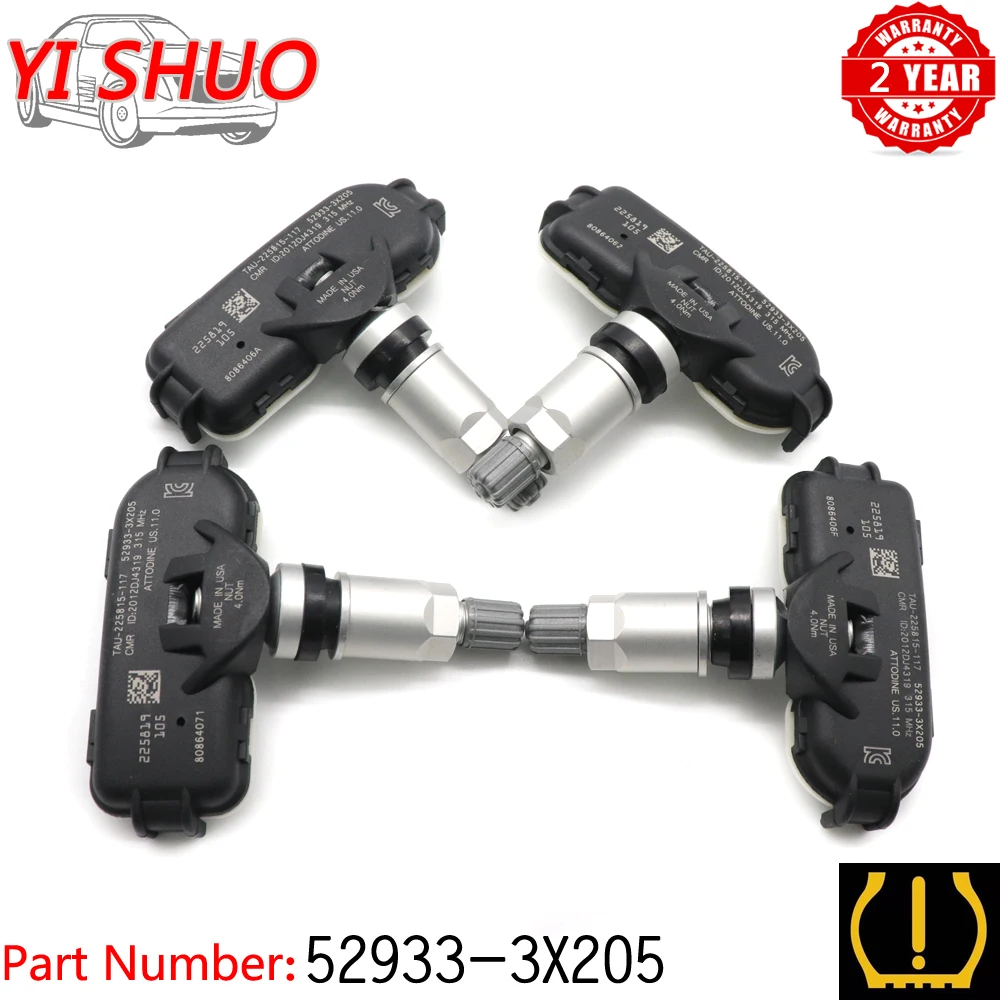Система контроля давления в шинах 52933-3X205 TPMS для Hyundai Elantra Coupe Kia Forte Koup Forte5 315 МГц 14-17 529333X205
Система контроля давления в шинах 52933-3X205 TPMS для Hyundai Elantra Coupe Kia Forte Koup Forte5 315 МГц 14-17 529333X205