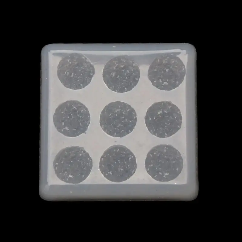 12mm Crystal Cluster Mold Flat Round Resin Gem Earrings Mold Jewelry Making Tool F2TD
12mm Crystal Cluster Mold Flat Round Resin Gem Earrings Mold Jewelry Making Tool F2TD