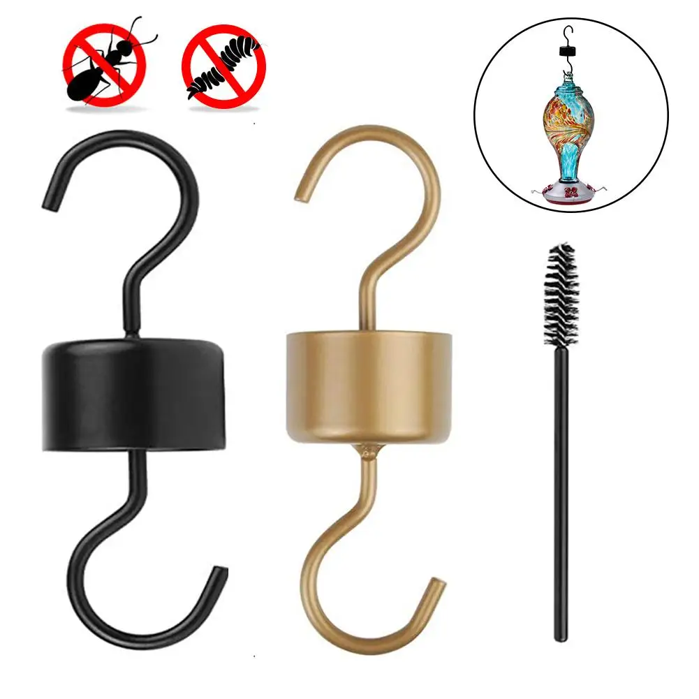 Hummingbird Feeder S Type Hook Brush Garden Window Bird Iron Hook Water Feeder Ant Moats Trap Protector Bird Feeding Accessories
Hummingbird Feeder S Type Hook Brush Garden Window Bird Iron Hook Water Feeder Ant Moats Trap Protector Bird Feeding Accessories