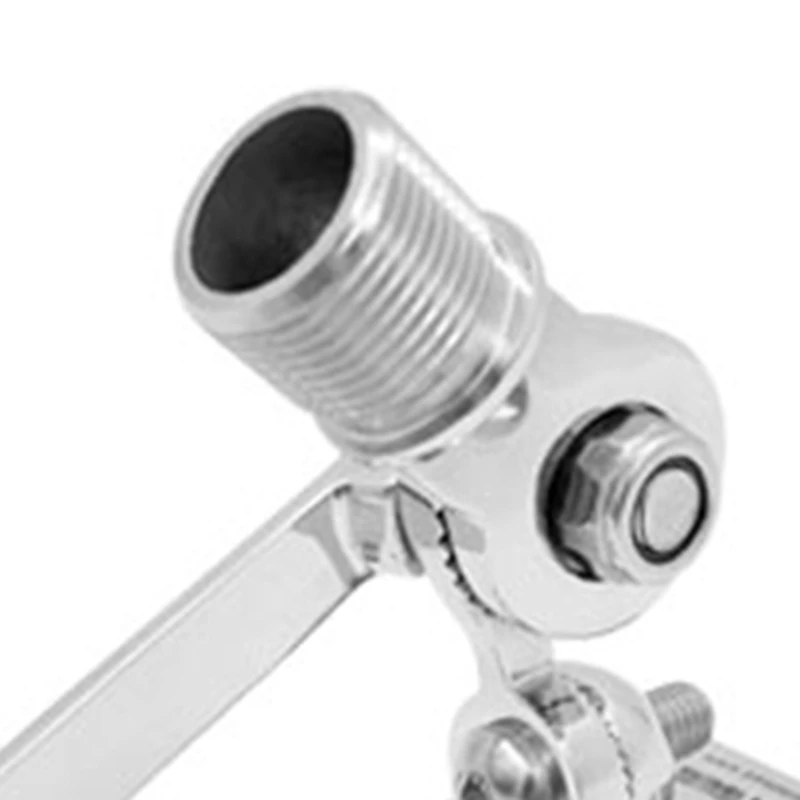 2Pcs Marine VHF Antenna Mount Dual Axis Heavy Duty Ratchet Mount Adjustable Base Mount for Boats Rowing Accessories
2Pcs Marine VHF Antenna Mount Dual Axis Heavy Duty Ratchet Mount Adjustable Base Mount for Boats Rowing Accessories