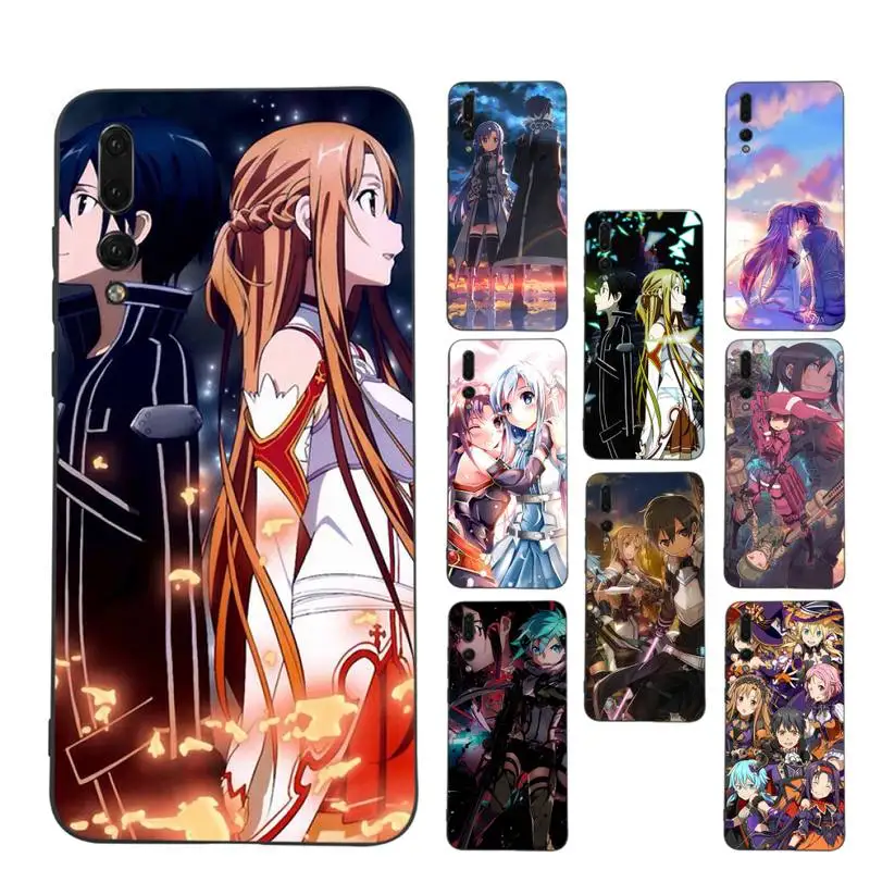 SAO Sword Art Online Kirito Anime Phone Case Soft Silicone Case For Huaweip30lite p30 20pro p40lite P30 Capa
SAO Sword Art Online Kirito Anime Phone Case Soft Silicone Case For Huaweip30lite p30 20pro p40lite P30 Capa