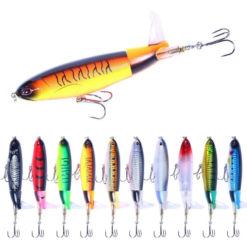 1pcs Lifelike Fishing Lure 11cm 14g/17cm 36g Topwater Rotating Tail Bass Wobbler Artificial Fishing Bait Fish
1pcs Lifelike Fishing Lure 11cm 14g/17cm 36g Topwater Rotating Tail Bass Wobbler Artificial Fishing Bait Fish