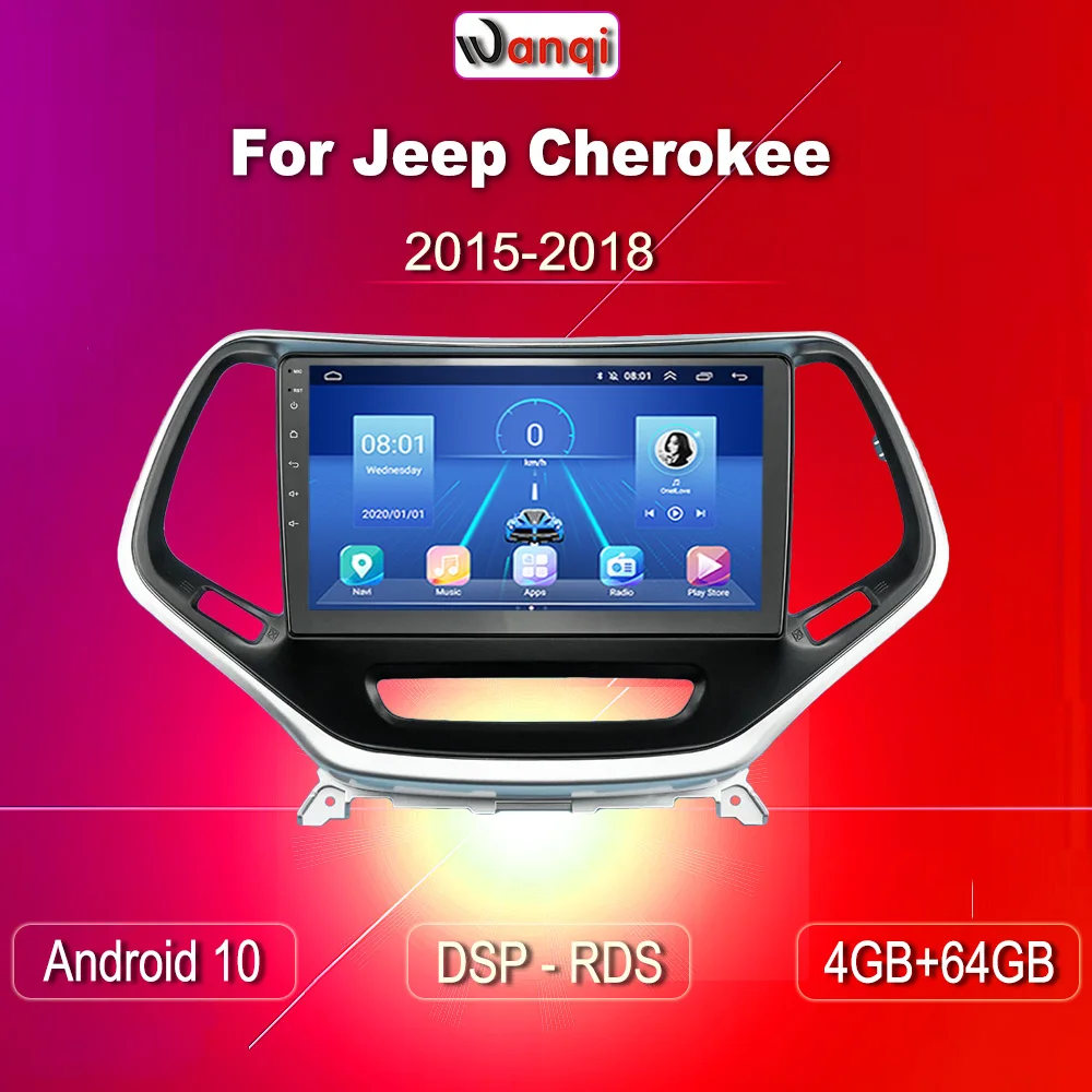 Для Jeep Cherokee 2015 2016 2017 2018 10,1 дюймов Android 10,0 автомобильный Радио Мультимедиа стерео плеер навигация GPS Видео Авторадио
Для Jeep Cherokee 2015 2016 2017 2018 10,1 дюймов Android 10,0 автомобильный Радио Мультимедиа стерео плеер навигация GPS Видео Авторадио
