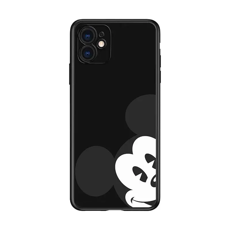 Disney Mickey Minnie Black for Apple iPhone 12 Pro Max Mini 11 Pro XS Max X XR 6S 6 7 8 Plus 5S SE2020 Soft Black Phone Case
Disney Mickey Minnie Black for Apple iPhone 12 Pro Max Mini 11 Pro XS Max X XR 6S 6 7 8 Plus 5S SE2020 Soft Black Phone Case