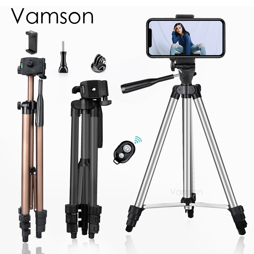 for Phone / Camera Tripod for Gopro hero 8 Black 7 6 for Camcorder Video Vlog Adjustable Stand for Makeup Video Live Video Vlog
for Phone / Camera Tripod for Gopro hero 8 Black 7 6 for Camcorder Video Vlog Adjustable Stand for Makeup Video Live Video Vlog