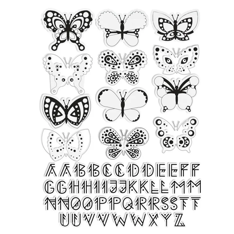 Beautiful Dotted ButterfliesTransparent Silicone Clear Stamp For Scrapbooking DIY Craft Decoration Soft Stamp New 2021
Beautiful Dotted ButterfliesTransparent Silicone Clear Stamp For Scrapbooking DIY Craft Decoration Soft Stamp New 2021
