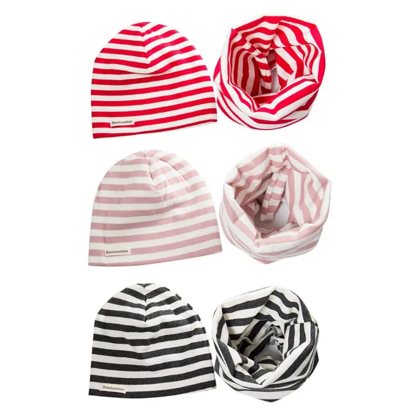 Baby Boys Girls Hat Bib Set Autumn Winter Cotton Knitted Children Hats Collar 
Baby Boys Girls Hat Bib Set Autumn Winter Cotton Knitted Children Hats Collar