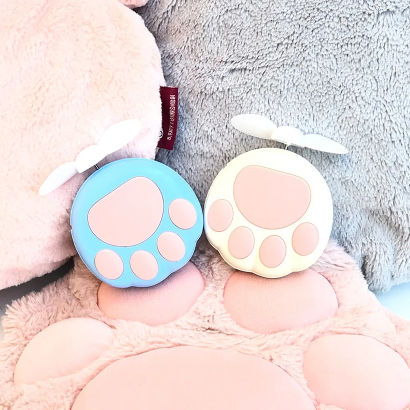 Cute Cat Paw Shaped Portable Handheld Mini Air Cooler Fan USB Rechargeable Small Personal Cooling Tools for Home Office
Cute Cat Paw Shaped Portable Handheld Mini Air Cooler Fan USB Rechargeable Small Personal Cooling Tools for Home Office