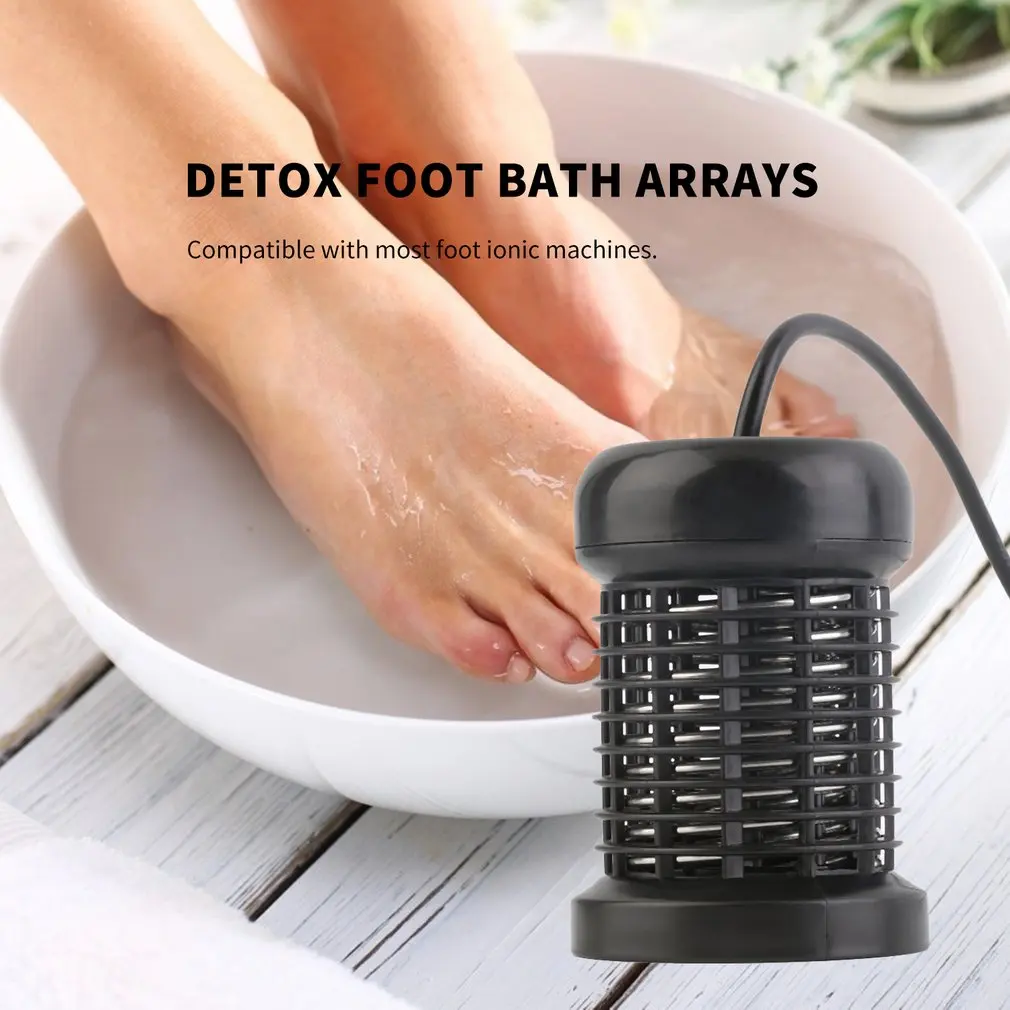 Detox Foot Bath Arrays Round Stainless Steel Array Aqua Spa Foot Massage Relief Tool Ionic Cleanse Ion Remove Pain
Detox Foot Bath Arrays Round Stainless Steel Array Aqua Spa Foot Massage Relief Tool Ionic Cleanse Ion Remove Pain