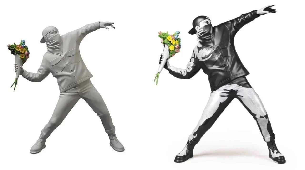 Banksy Same Style Throw Flower Boy Statue of Liberty White Fashion Art Sculptured Ornaments Ins Gift Decorations for Home
Banksy Same Style Throw Flower Boy Statue of Liberty White Fashion Art Sculptured Ornaments Ins Gift Decorations for Home