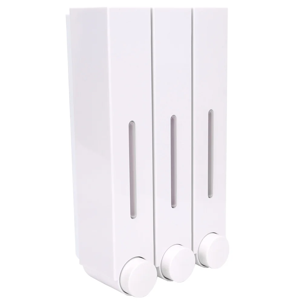 Настенный дозатор жидкого мыла для душа, диспенсеры для шампуня с тремя головками для ресторанов, отелей, партий, отелей
Настенный дозатор жидкого мыла для душа, диспенсеры для шампуня с тремя головками для ресторанов, отелей, партий, отелей