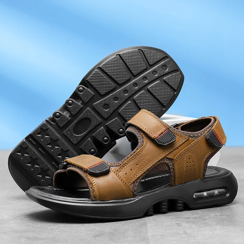 Beach Sandals Men Unisex Sandals Men Summer Sport Shoes Beach Man Flip Flops Leather Big Size Male Sandale Homme Ete Sandal
Beach Sandals Men Unisex Sandals Men Summer Sport Shoes Beach Man Flip Flops Leather Big Size Male Sandale Homme Ete Sandal