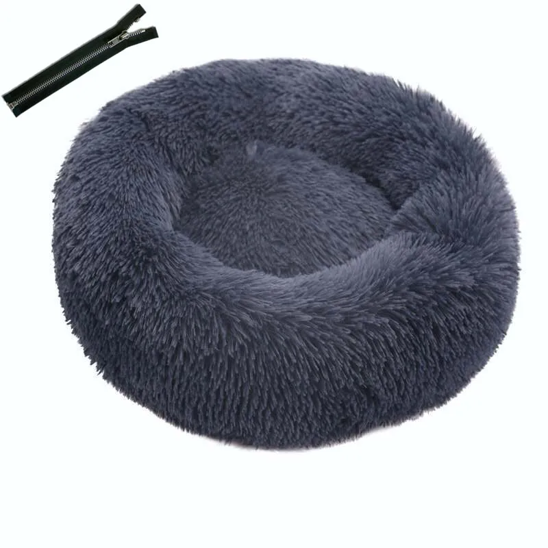 Pet Bed Cat Litter Dog Kennel Plush Round Deep Sleeping Bed Warming With Removable Pad Pet Kennel Removable and Washable Zipper
Pet Bed Cat Litter Dog Kennel Plush Round Deep Sleeping Bed Warming With Removable Pad Pet Kennel Removable and Washable Zipper
