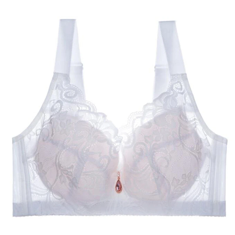 Women's Lace Sexy Bra With Sequined Push Up Adjustable Comfortable Luxurious Underswear Solid Color Lingerie 36-46 Plus Size
Women's Lace Sexy Bra With Sequined Push Up Adjustable Comfortable Luxurious Underswear Solid Color Lingerie 36-46 Plus Size