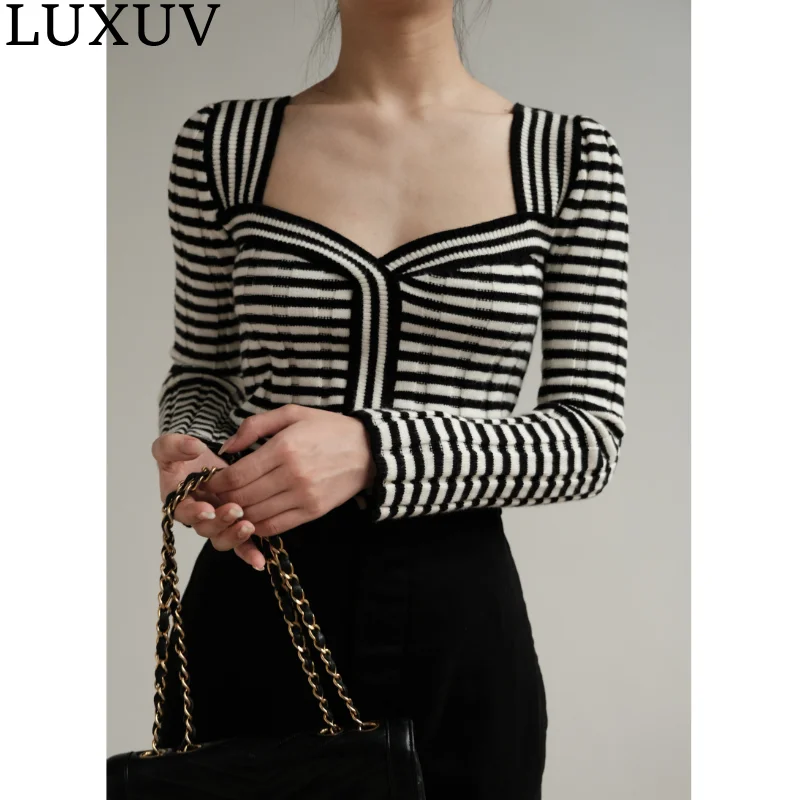 LUXUV Women's Preppy Comfort Office Sweaters With Throat Turtleneck Knitted Pull Chic Cardigans Sweatshirt Scales Jersey Mohair
LUXUV Women's Preppy Comfort Office Sweaters With Throat Turtleneck Knitted Pull Chic Cardigans Sweatshirt Scales Jersey Mohair