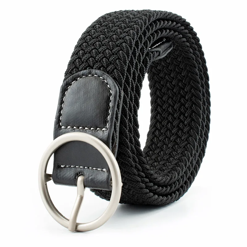 New No Hole Stretch Pin Buckle Belt Man Fashion Round Square Alloy Belts Jeans Sport Outdoor Waistband 2021
New No Hole Stretch Pin Buckle Belt Man Fashion Round Square Alloy Belts Jeans Sport Outdoor Waistband 2021