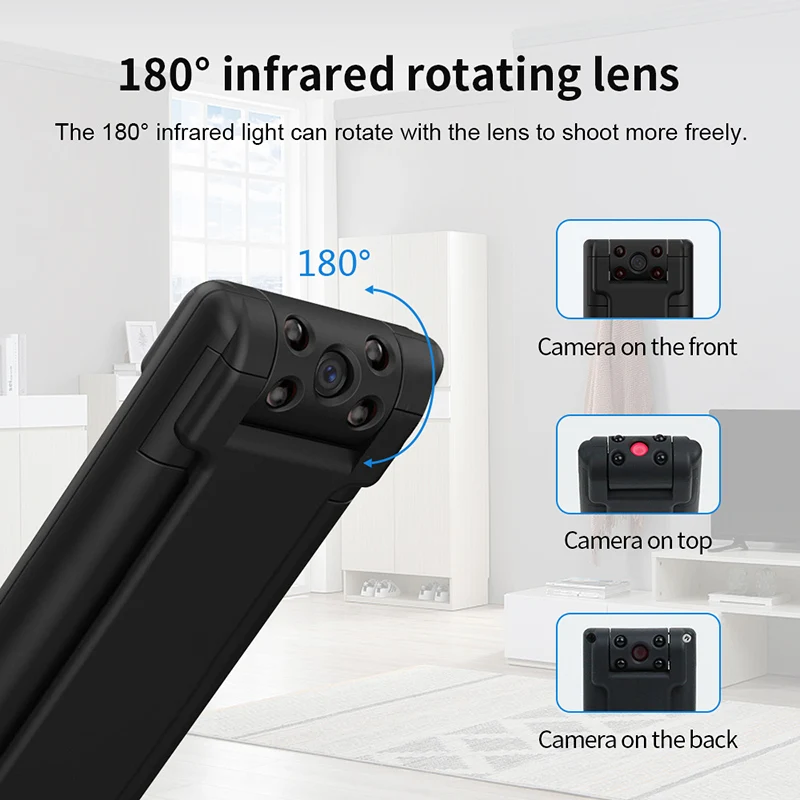 B21 HD1080P Mini Camera Portable Digital Video Recorder Body Camera Night Vision
B21 HD1080P Mini Camera Portable Digital Video Recorder Body Camera Night Vision