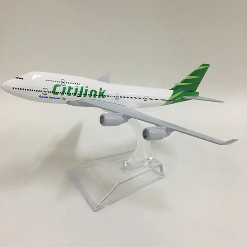 16cm Plane Model Airplane Model Citilink Indonesia Boeing 747 Aircraft Model 1:400 Diecast Metal Airplanes Plane Toy
16cm Plane Model Airplane Model Citilink Indonesia Boeing 747 Aircraft Model 1:400 Diecast Metal Airplanes Plane Toy