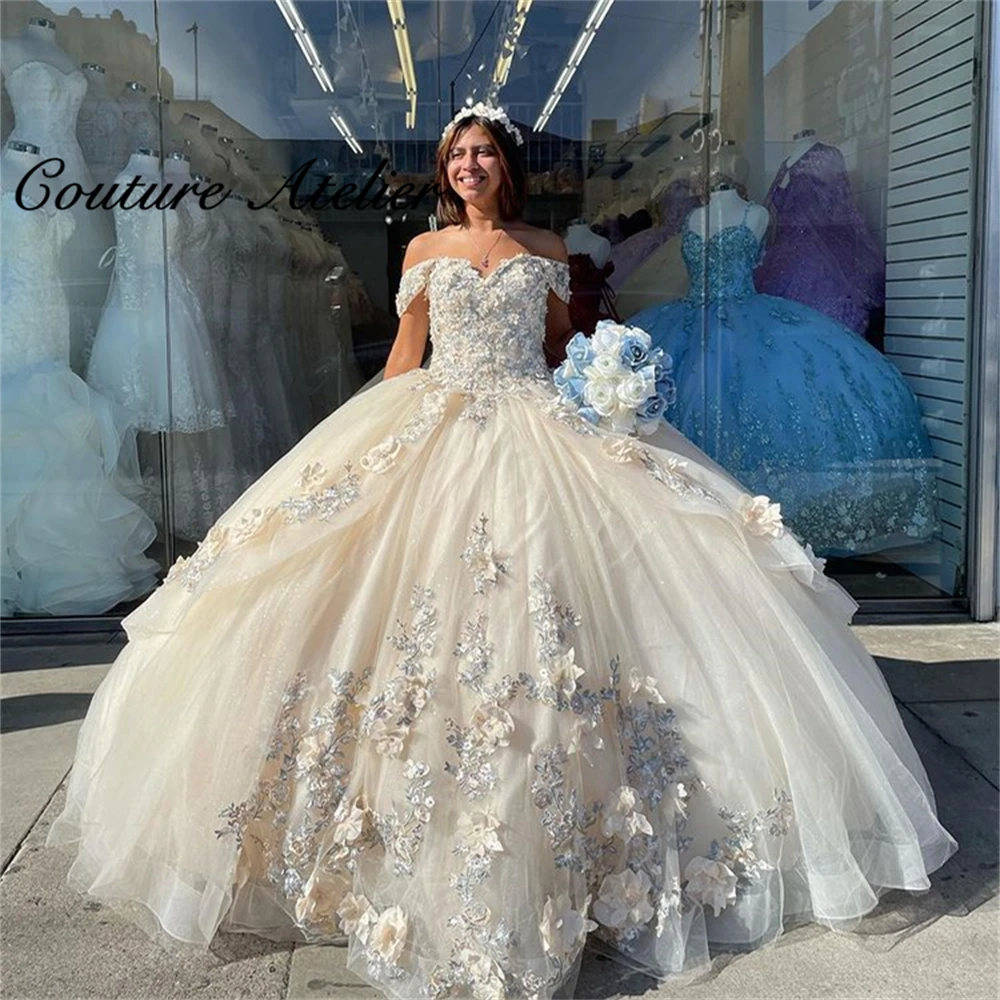 White Ball Gown Quinceanera Dresses Formal Prom Graduation Gowns Lace Up Princess Sweet 15 16 Dress vestidos de 15 años
White Ball Gown Quinceanera Dresses Formal Prom Graduation Gowns Lace Up Princess Sweet 15 16 Dress vestidos de 15 años