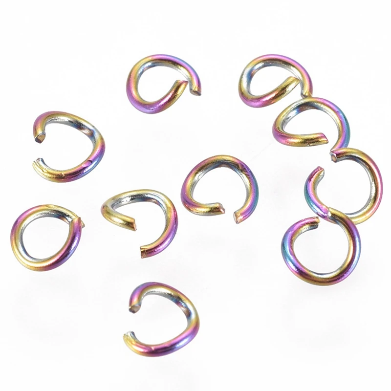 DIY Jewelry Accessories Chain Connecting Ring Open Ring Stainless Steel Colorful Single Circle Electroplating Size
DIY Jewelry Accessories Chain Connecting Ring Open Ring Stainless Steel Colorful Single Circle Electroplating Size