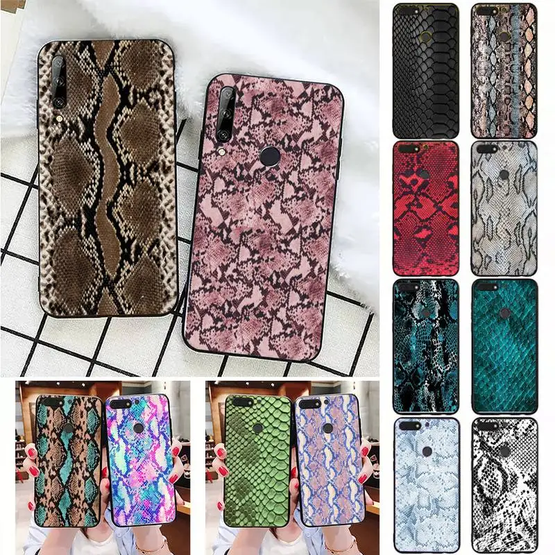 Snake Skin Phone Case For Huawei Honor 7A 7C ru 5.7 8 8x 9 10 20lite 10i 20i Honor Play 6.3
Snake Skin Phone Case For Huawei Honor 7A 7C ru 5.7 8 8x 9 10 20lite 10i 20i Honor Play 6.3