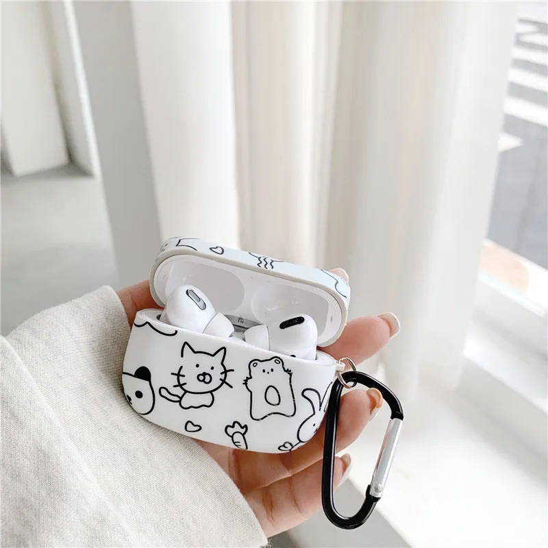 For Airpods pro 2 1 Cartoon Rabbit Silicone Case Earphones For Airpods Bluetooth Wireless Earphone Protective Skin Cover Box
For Airpods pro 2 1 Cartoon Rabbit Silicone Case Earphones For Airpods Bluetooth Wireless Earphone Protective Skin Cover Box