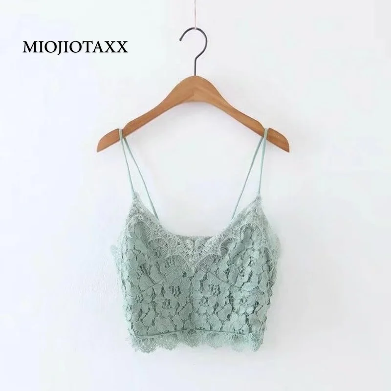 MIOJIOTAXX Summer 2021 New Fashion Slim Green Bra Vest Eyelash Tassel LACE SLING Girl Tank Top Woman Y2k Solid Polyester
MIOJIOTAXX Summer 2021 New Fashion Slim Green Bra Vest Eyelash Tassel LACE SLING Girl Tank Top Woman Y2k Solid Polyester