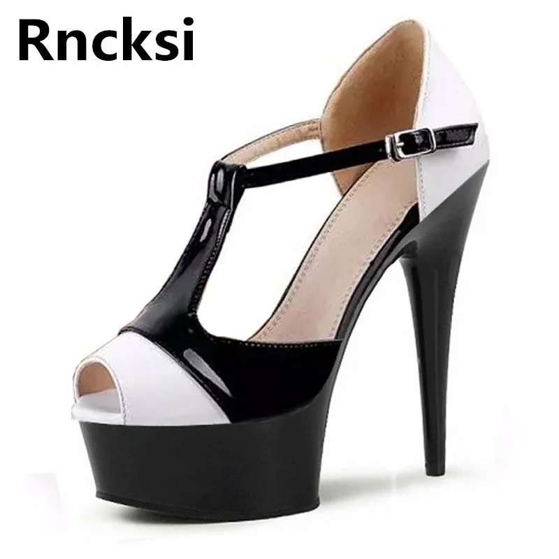 Rncksi Summer Women Sexy Ankle Straps Sandals Wedding Party Pole Dance Shoes 15cm High Heels Sandals With 5cm Platform Shoes
Rncksi Summer Women Sexy Ankle Straps Sandals Wedding Party Pole Dance Shoes 15cm High Heels Sandals With 5cm Platform Shoes